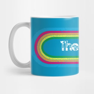 b25 ll rainbow retro Mug